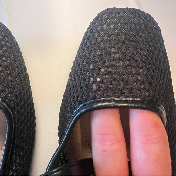 Old Navy Mary Jane Square Toe Mesh Flats - Picture 2 of 6